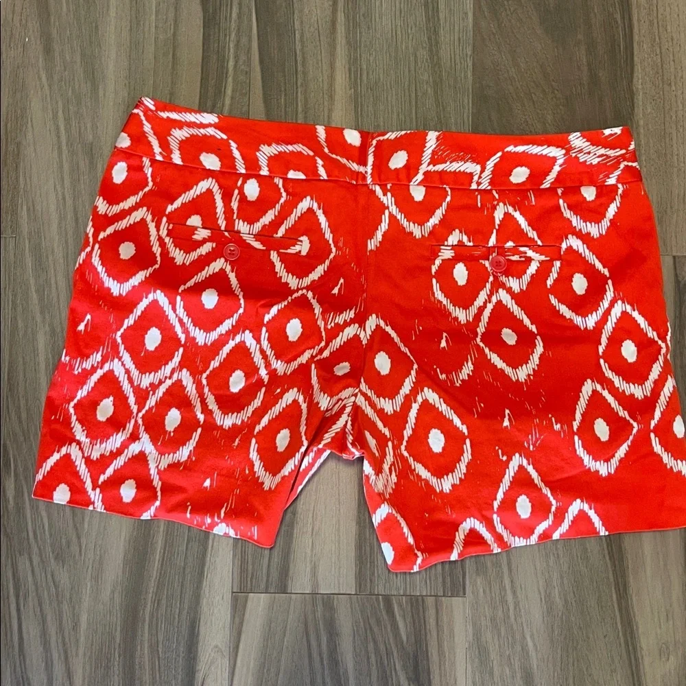 The Limited Orange and White Drew Fit  Women's Shorts - Picture 11 of 11
